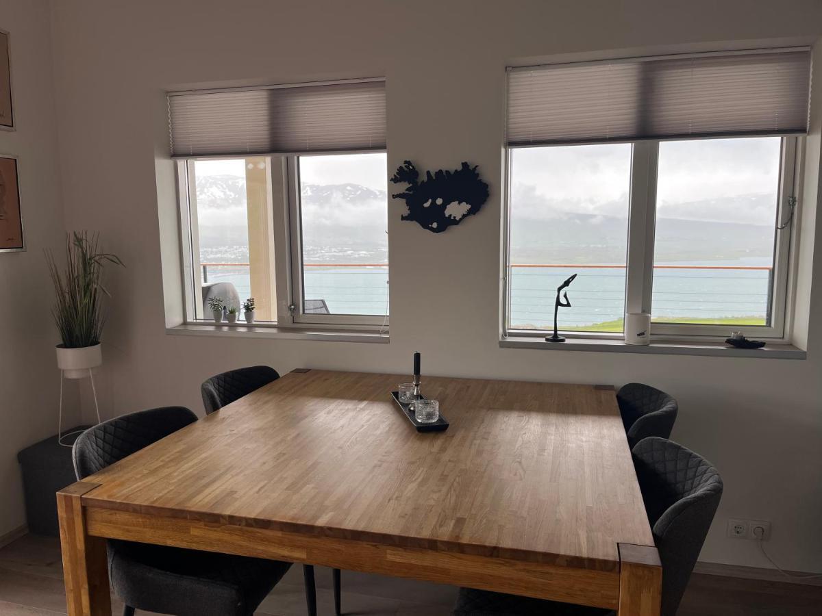 Akureyri - Cabin With An Amazing View 外观 照片